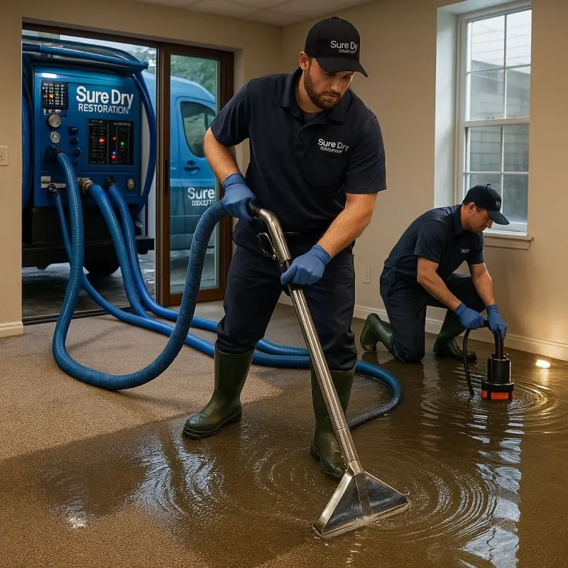 Water Extraction and Removal process in Reading, MI